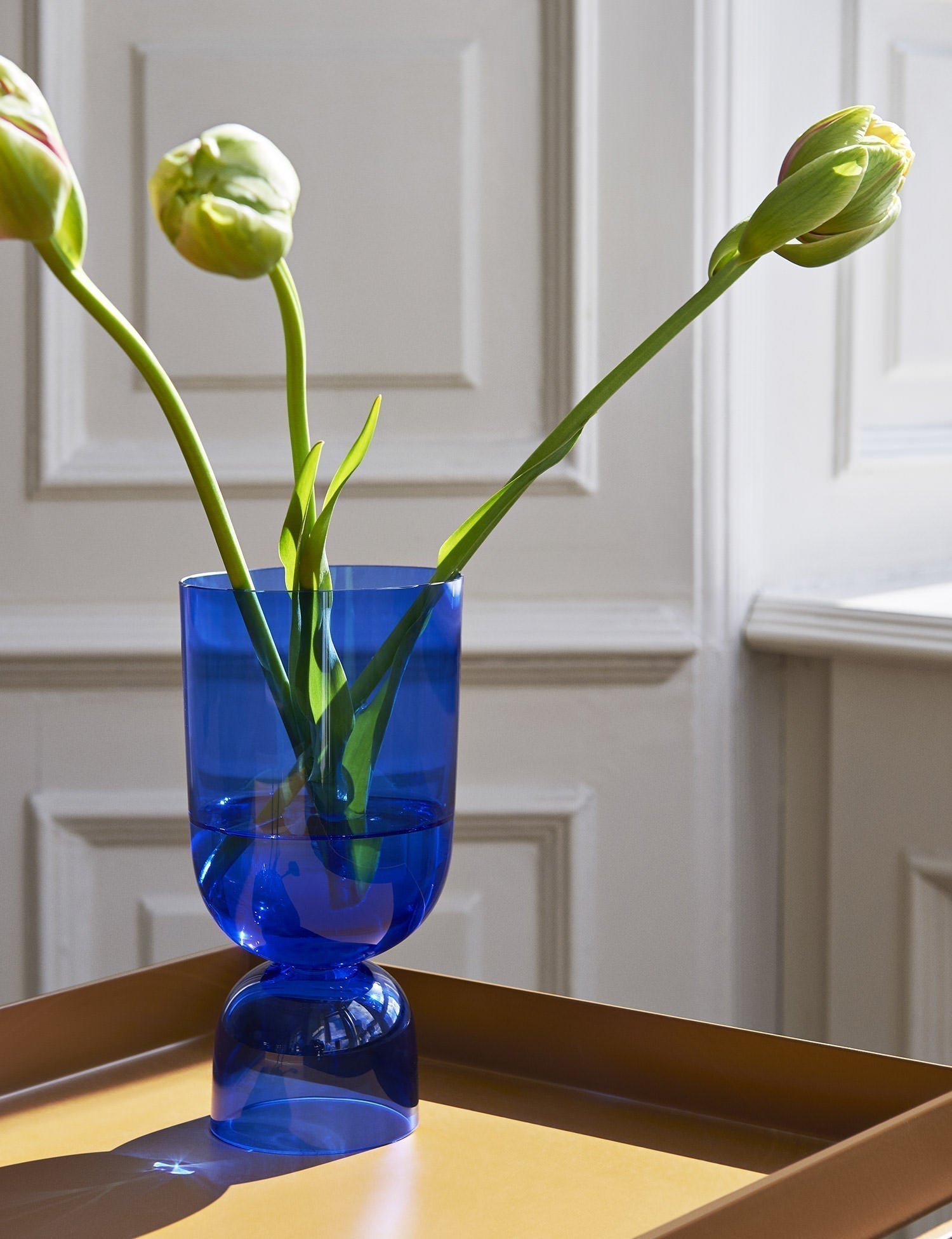 Bottoms Up Vase (Azure)