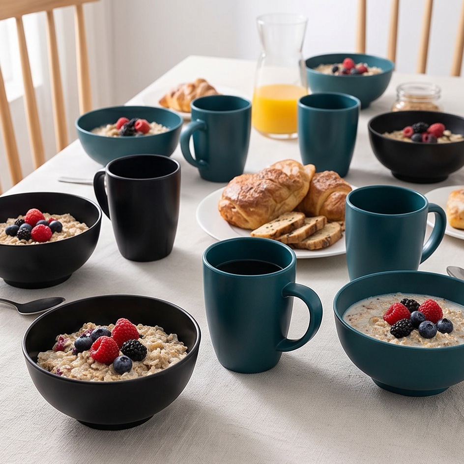 Nordic Salad Bowl set — pairs with Nordic Dinner Plates | HAY