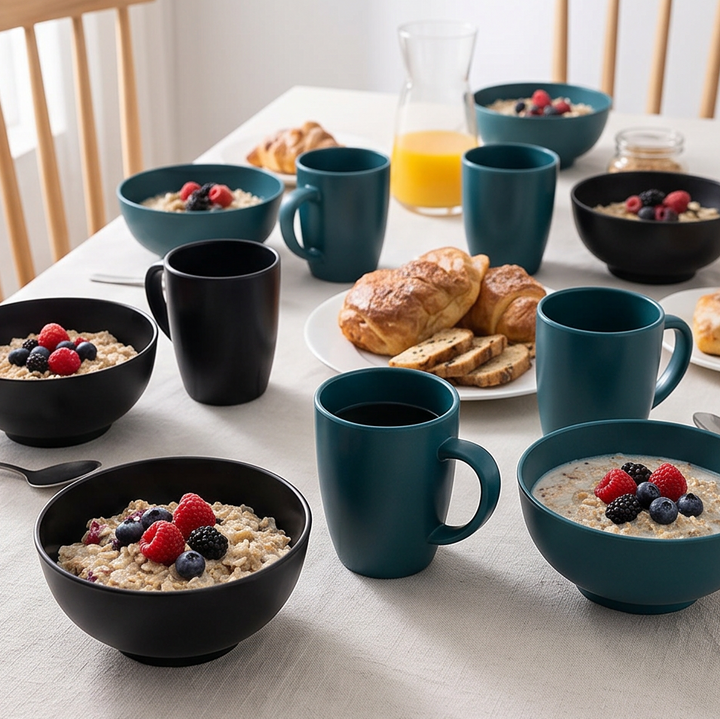 Nordic Salad Bowl set — pairs with Nordic Dinner Plates | HAY