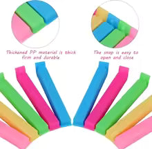 HAY Paquet Food & Bag Clips Set of 20 | Airtight Seal Clips | Kitchen