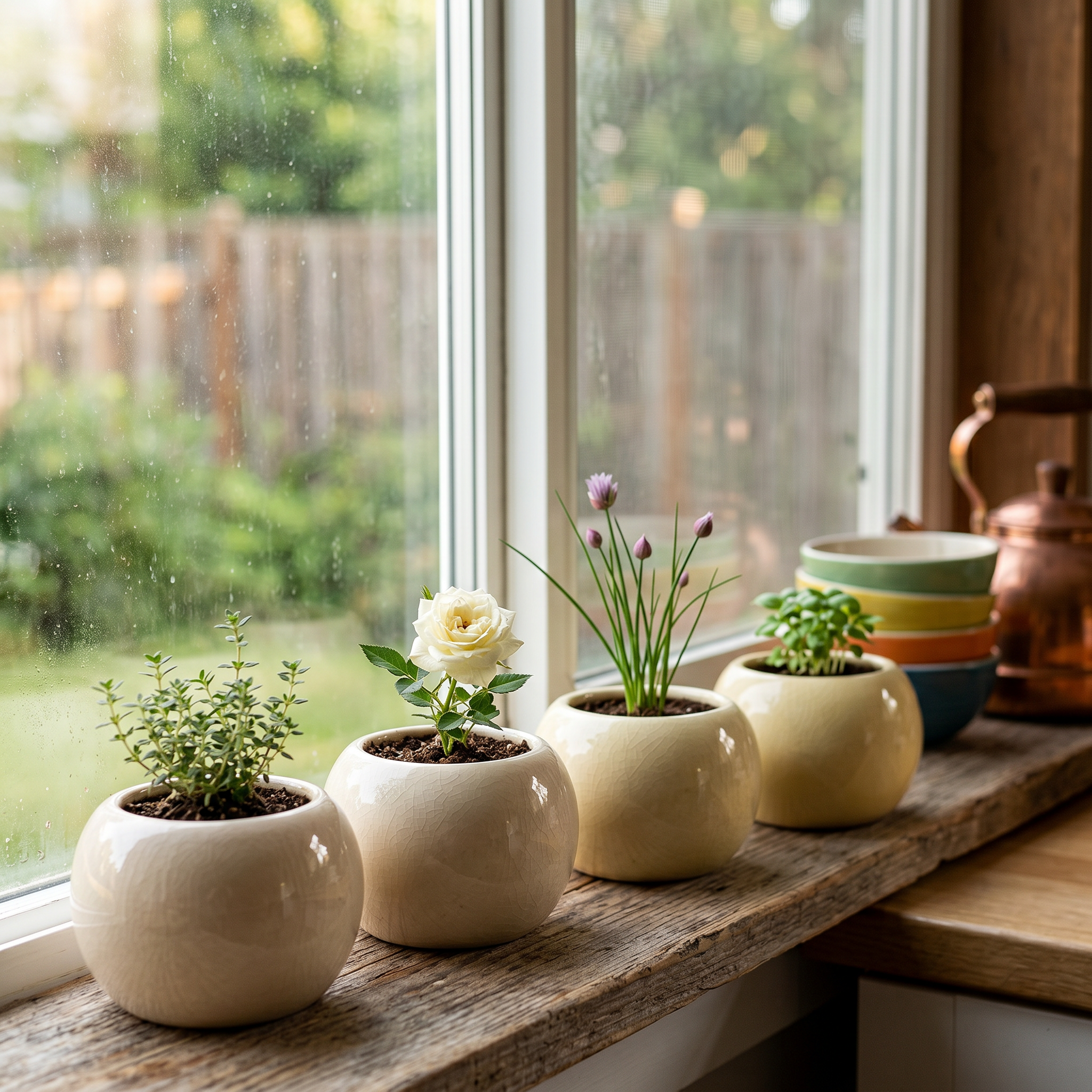 Ornamental Pot in home — windowsill, shelf, modern interior | HAY