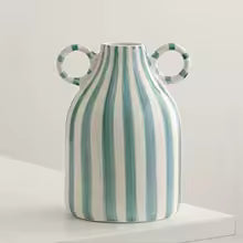 Ceramic Vase Green — 30cm tall, gallery-worthy | HAY