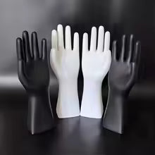 HAY Ceramic Hand Model | Jewellery Ring Holder | White or Black | Left & Right Hand