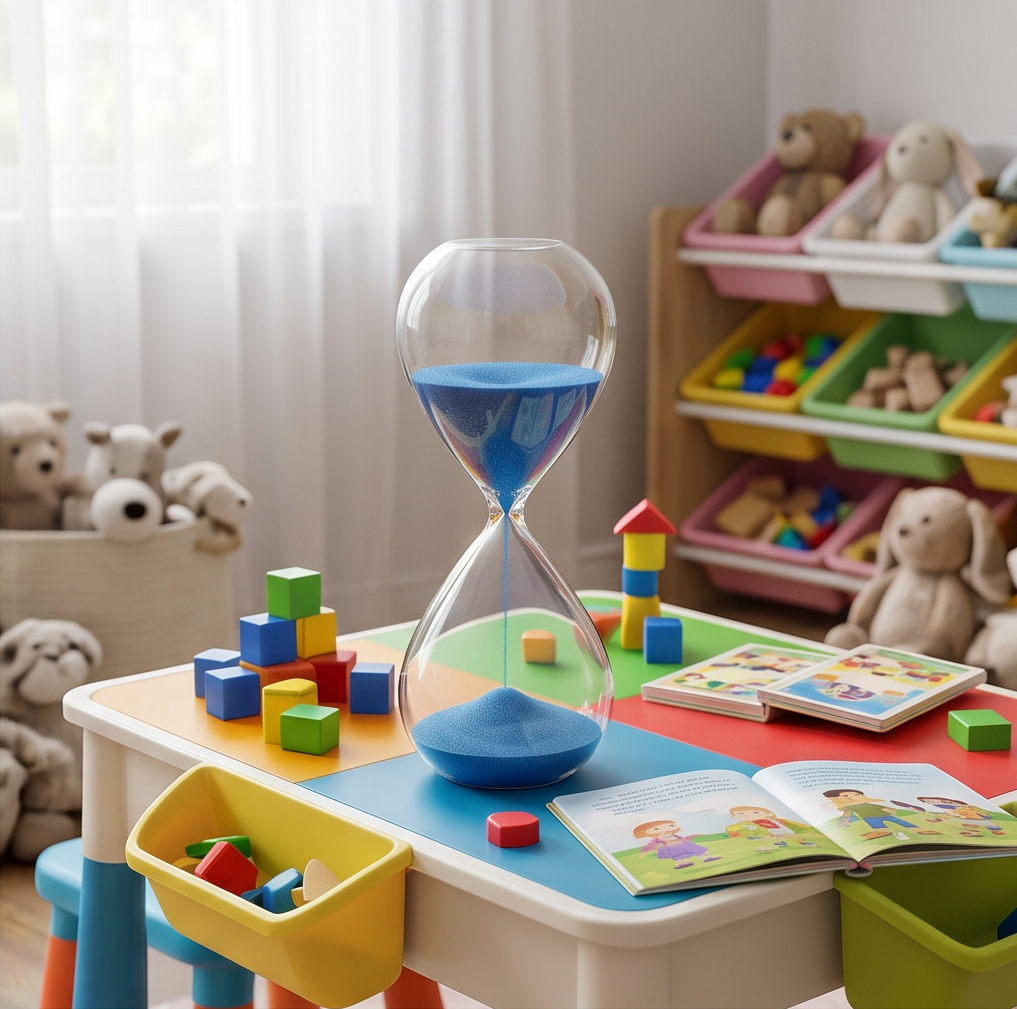 HAY Time Hourglass Sand Timer | Pink Blue Gold Black | 5 or 10 Minute | Desk