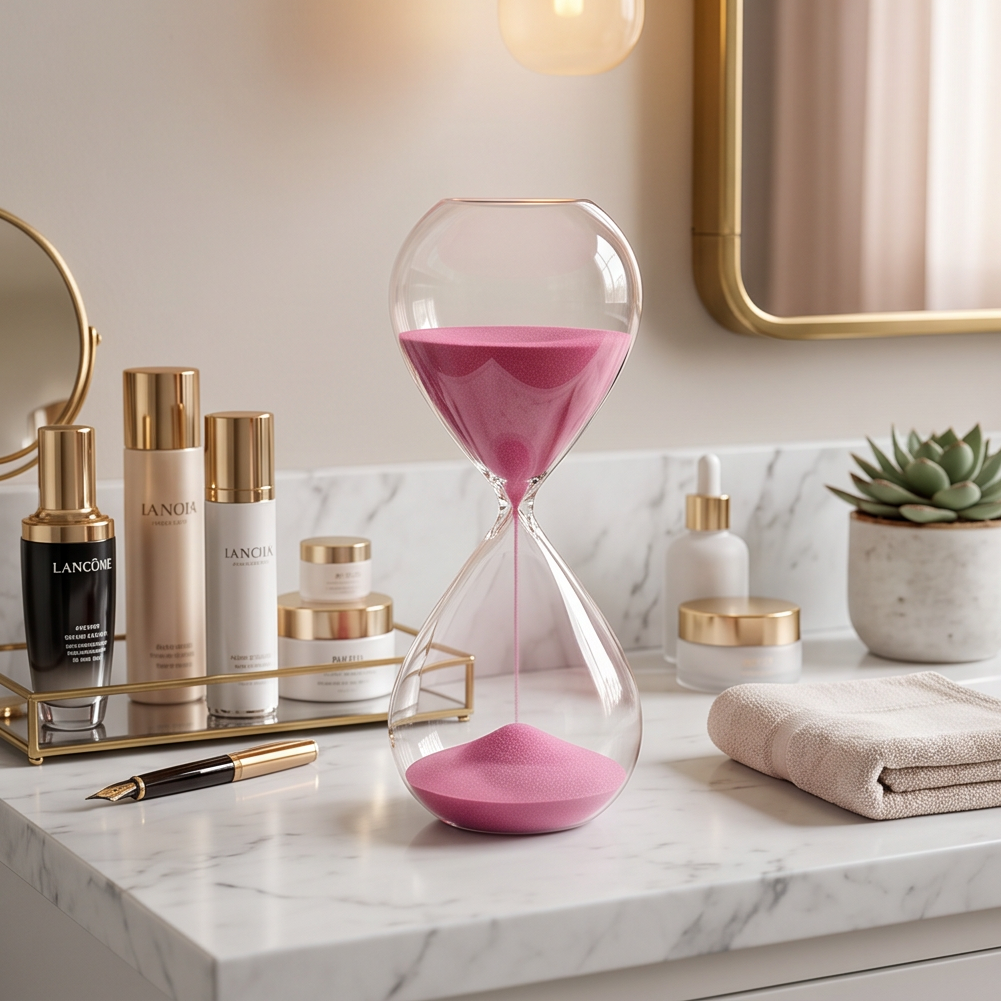 HAY Time Hourglass Sand Timer | Pink Blue Gold Black | 5 or 10 Minute | Desk