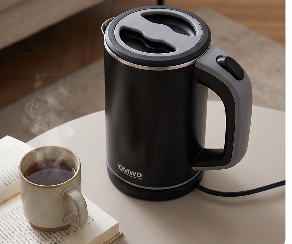 HAY Sowden Kettle 1.5L Black | UK Plug | Designer Kettle by George Sowden