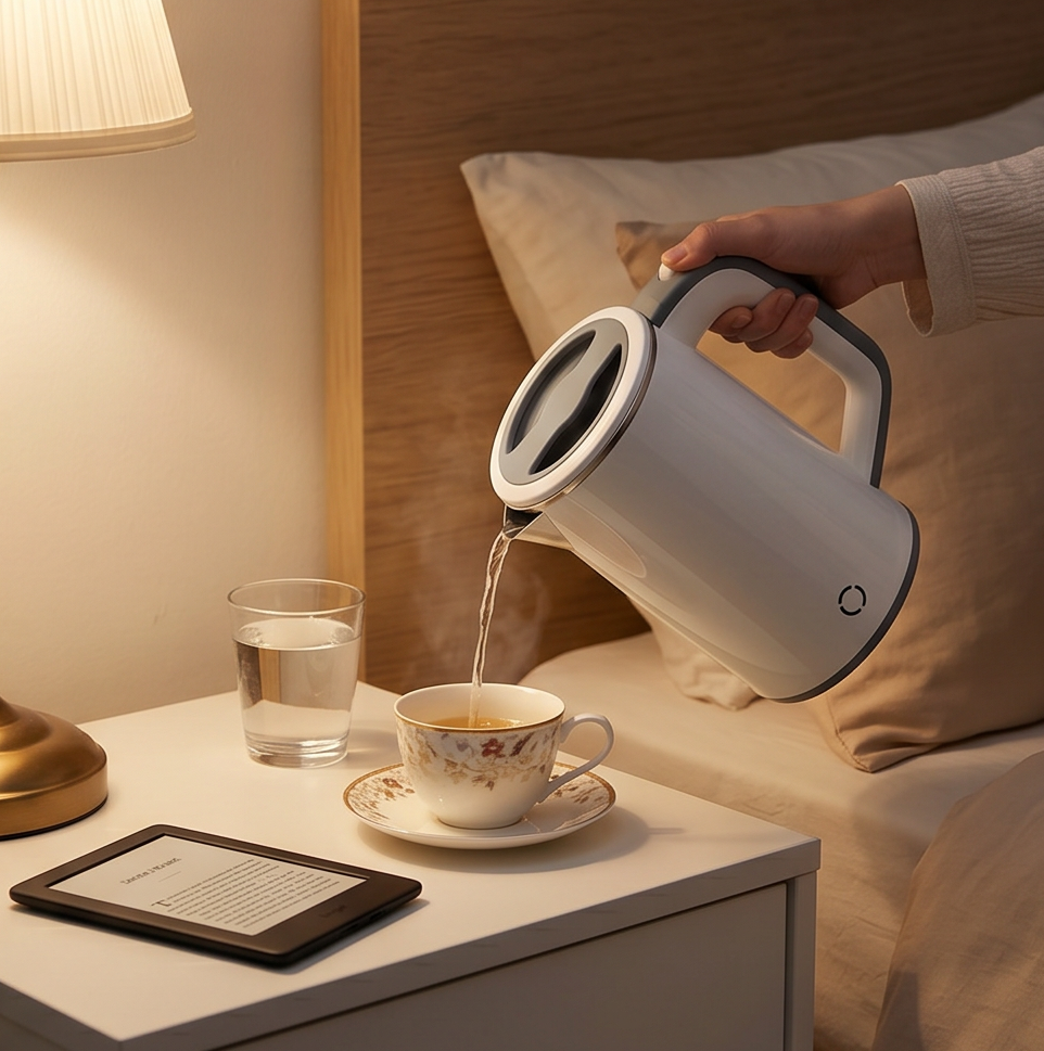 HAY Sowden Kettle 1.5L Black | UK Plug | Designer Kettle by George Sowden