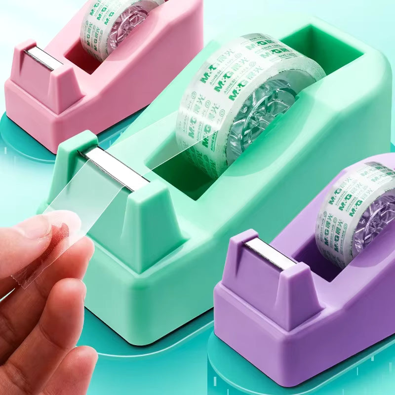 HAY Anything Mini Tape Dispenser | Green Purple Pink | Desk Accessory