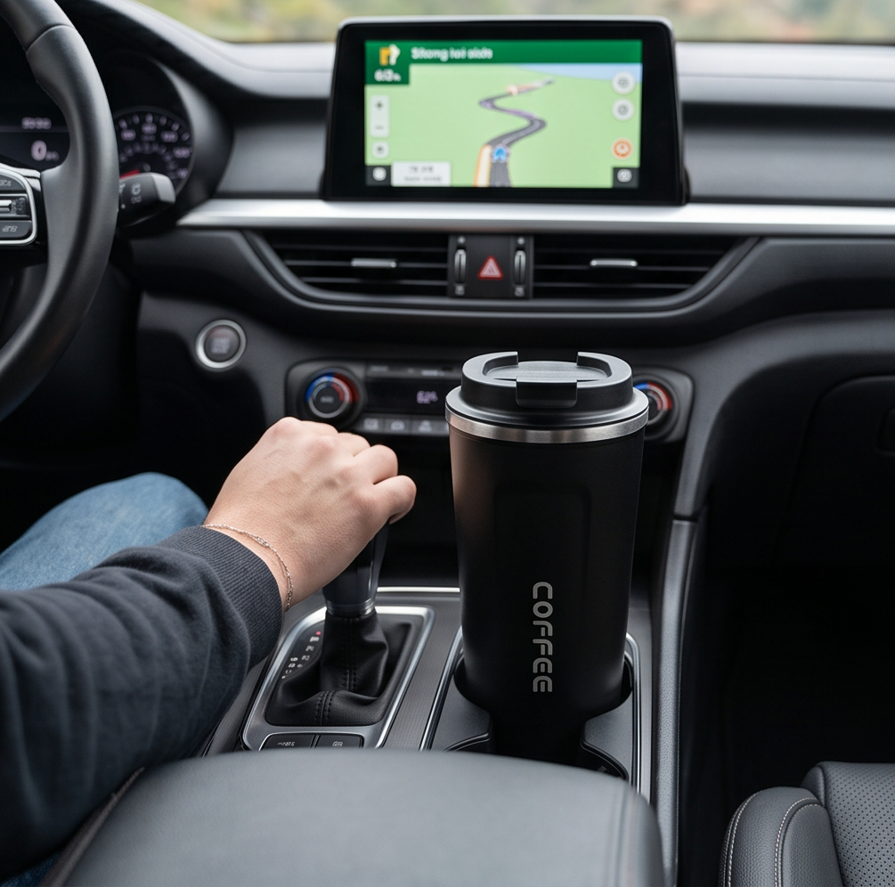 Travel Cup — hot and cold drinks, desk-worthy design | HAY